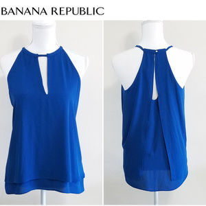 Blouse Banana Republic Color Blue Size S NWOT